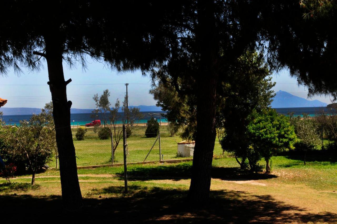 Athos View Villa By The Sea Ormos Panagias Esterno foto