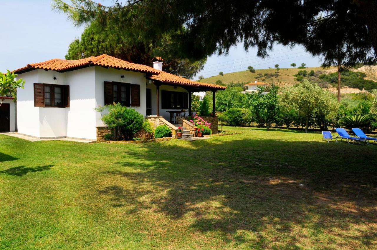 Athos View Villa By The Sea Ormos Panagias Esterno foto