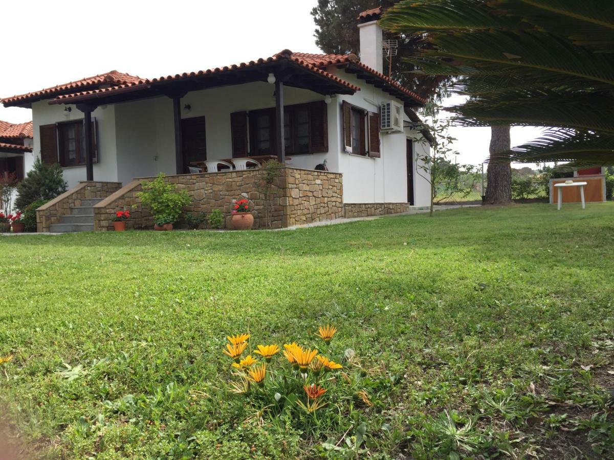 Athos View Villa By The Sea Ormos Panagias Esterno foto