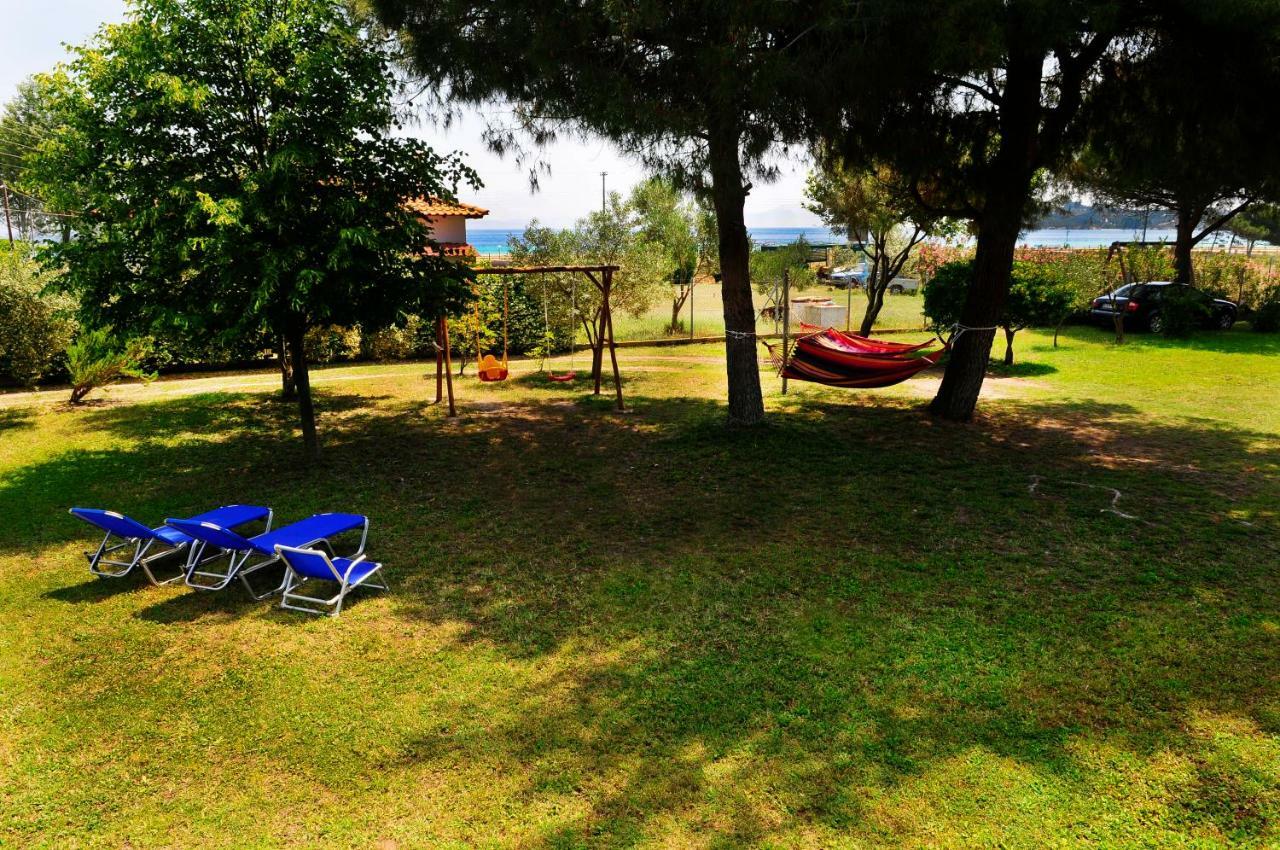 Athos View Villa By The Sea Ormos Panagias Esterno foto