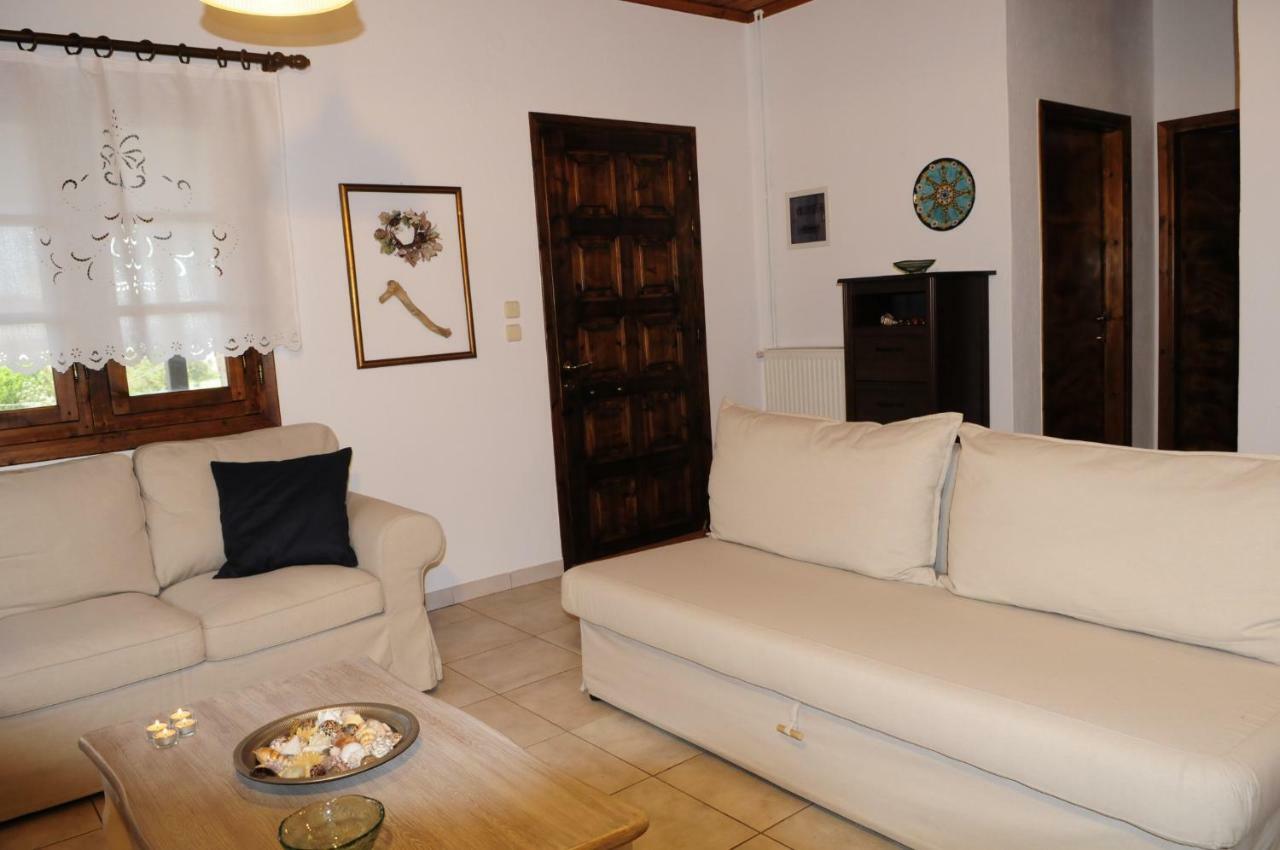 Athos View Villa By The Sea Ormos Panagias Esterno foto
