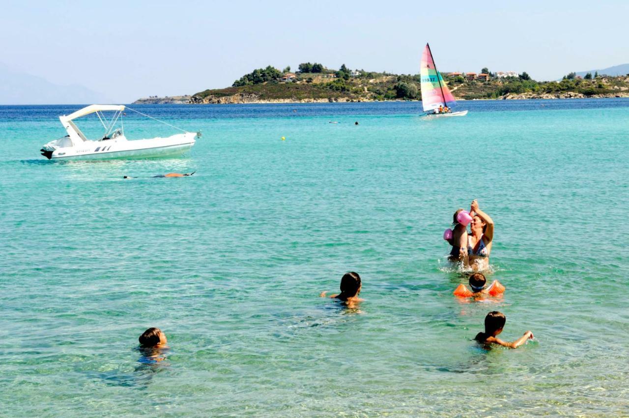 Athos View Villa By The Sea Ormos Panagias Esterno foto