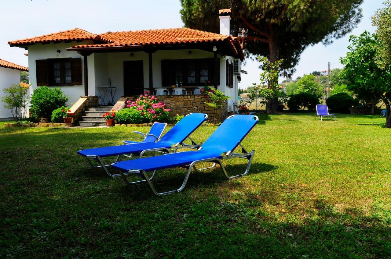 Athos View Villa By The Sea Ormos Panagias Esterno foto
