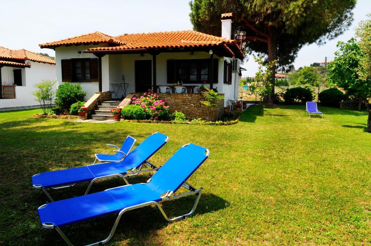 Athos View Villa By The Sea Ormos Panagias Esterno foto