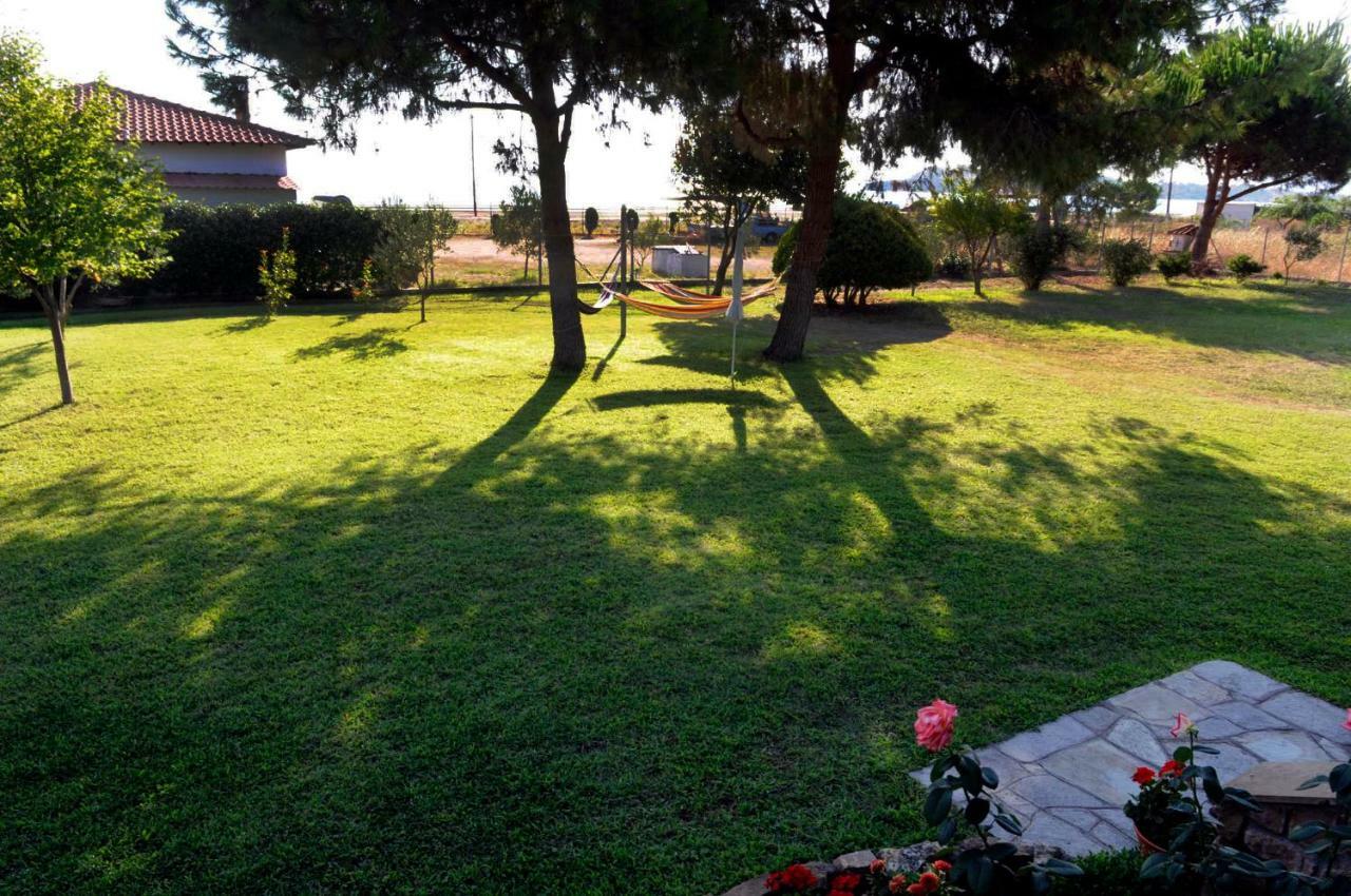 Athos View Villa By The Sea Ormos Panagias Esterno foto