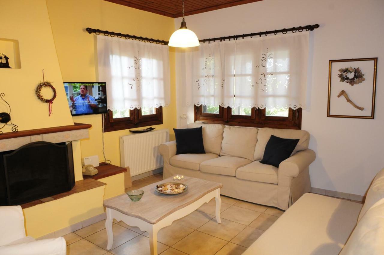 Athos View Villa By The Sea Ormos Panagias Esterno foto