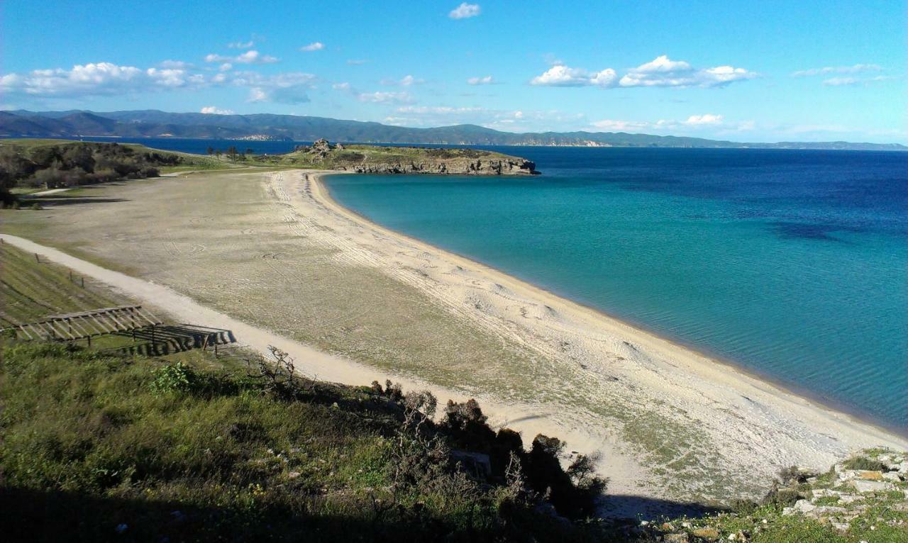 Athos View Villa By The Sea Ormos Panagias Esterno foto