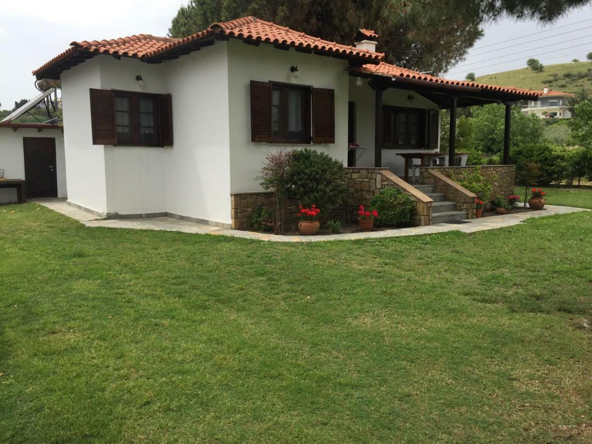 Athos View Villa By The Sea Ormos Panagias Esterno foto