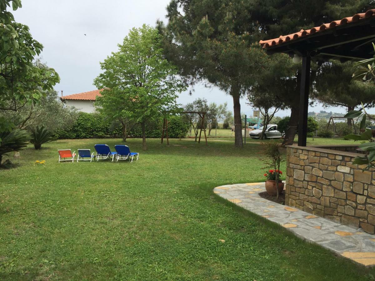 Athos View Villa By The Sea Ormos Panagias Esterno foto